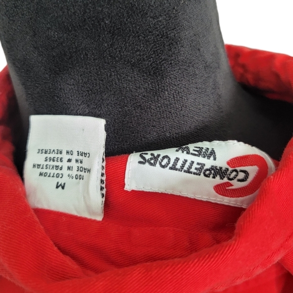 Vintage Nascar Dale Earnhardt Jr. #8 Red Button Down Shirt - Picture 4 of 4